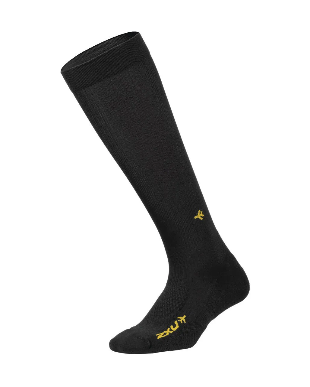 2XU - Socks - Flight Comp - UA5688E - Black/Black - S - 9336340798323