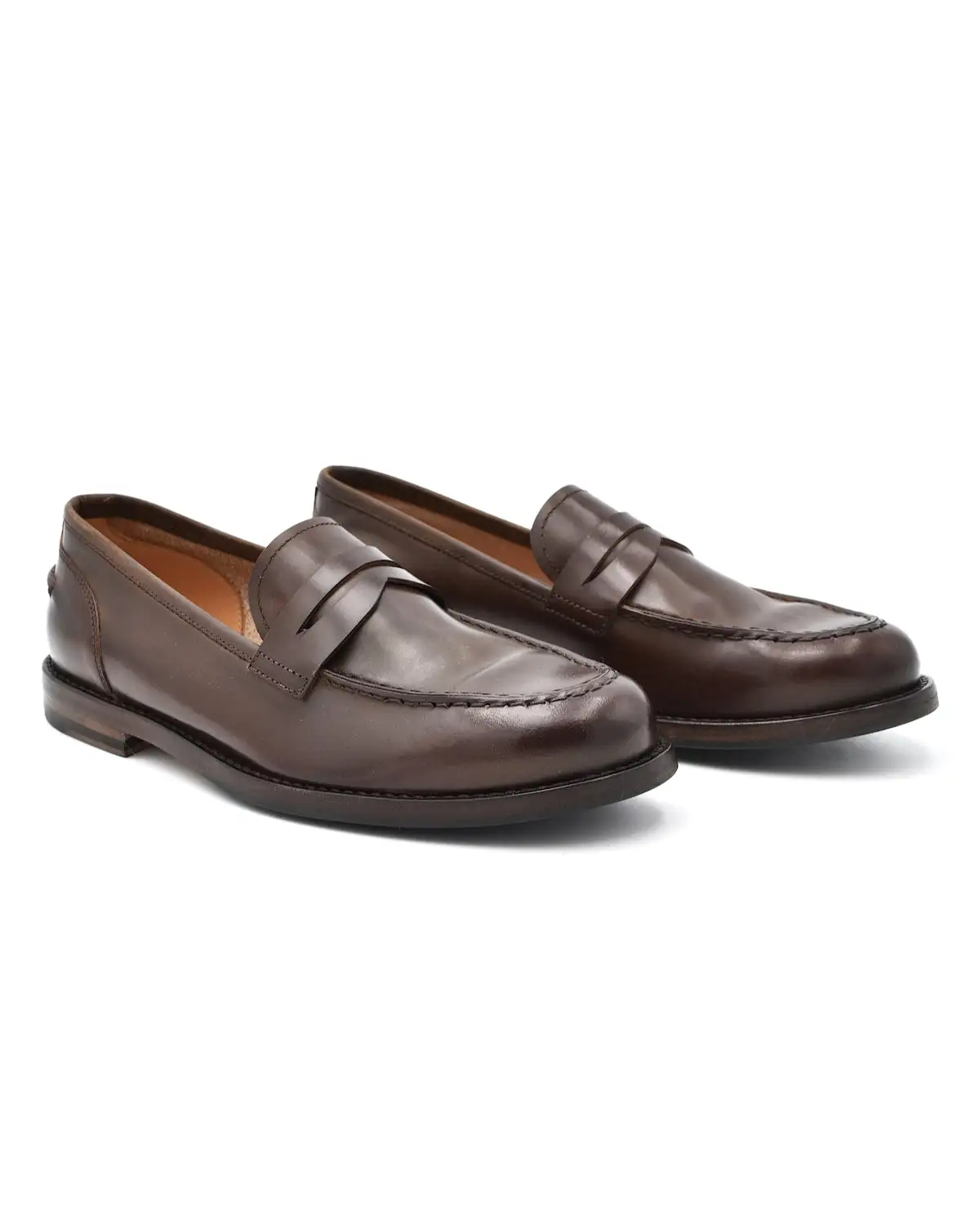 Alberto Fasciani Zoe Penny Loafer Brown