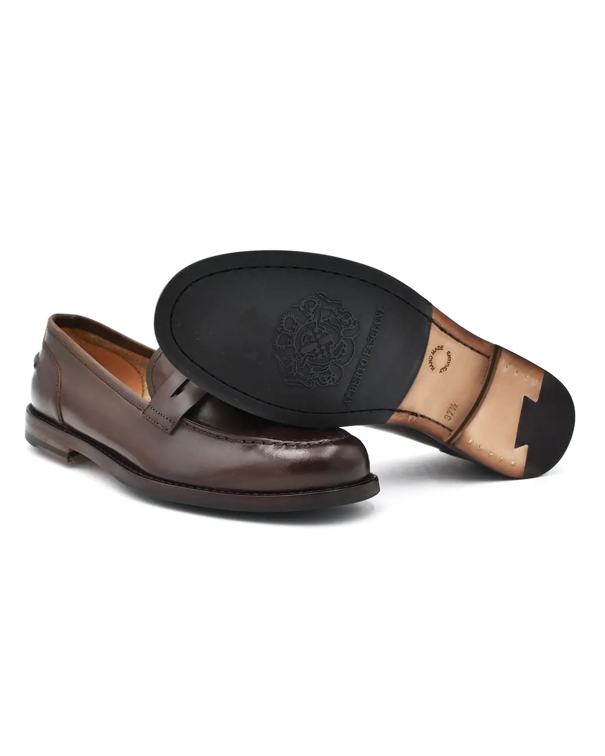 Alberto Fasciani Zoe Penny Loafer Brown