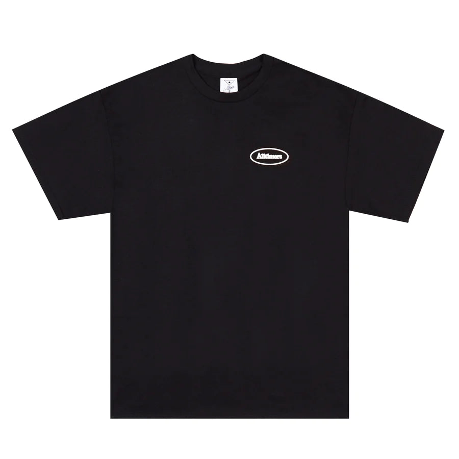 Alltimers Broadway Oval Tee Black