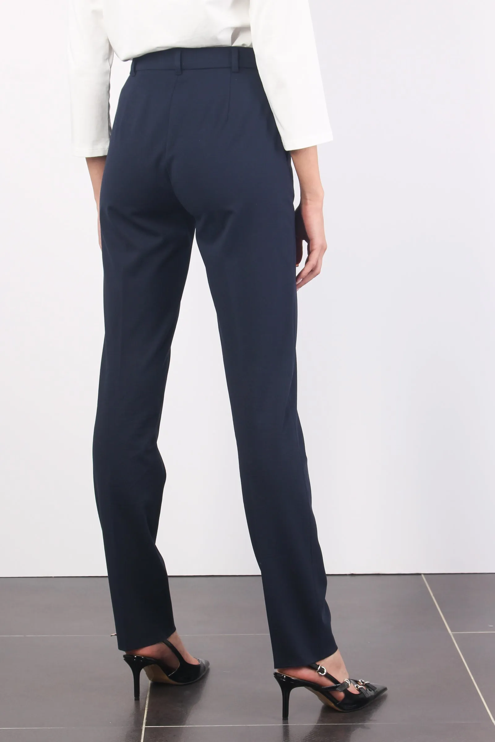 Ananaspantalone Jersey Dritt Blu