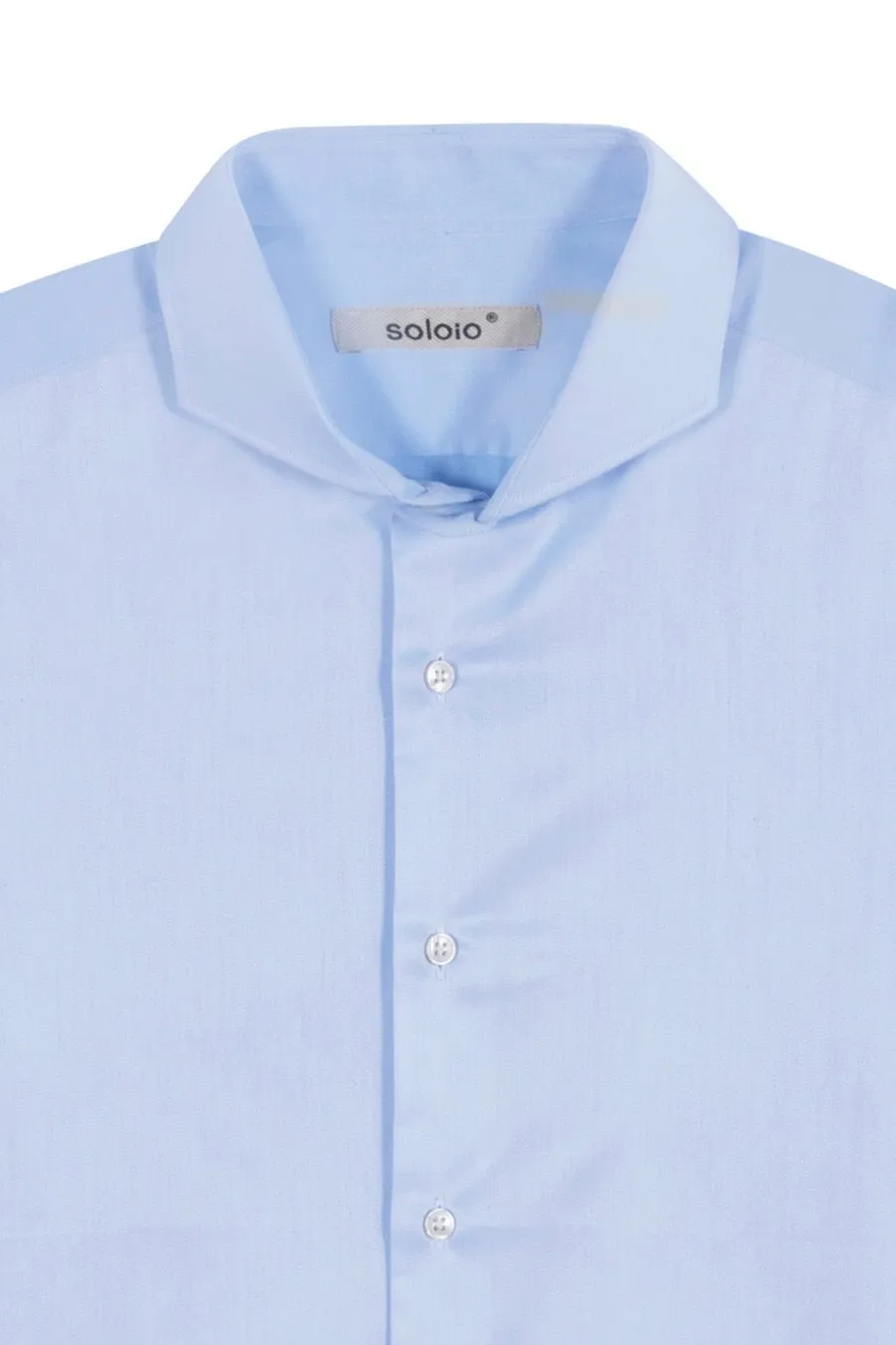 basic light blue cotton shirt