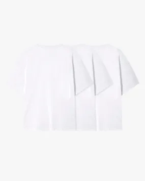 BASIC TEE WHITE 3XPACK