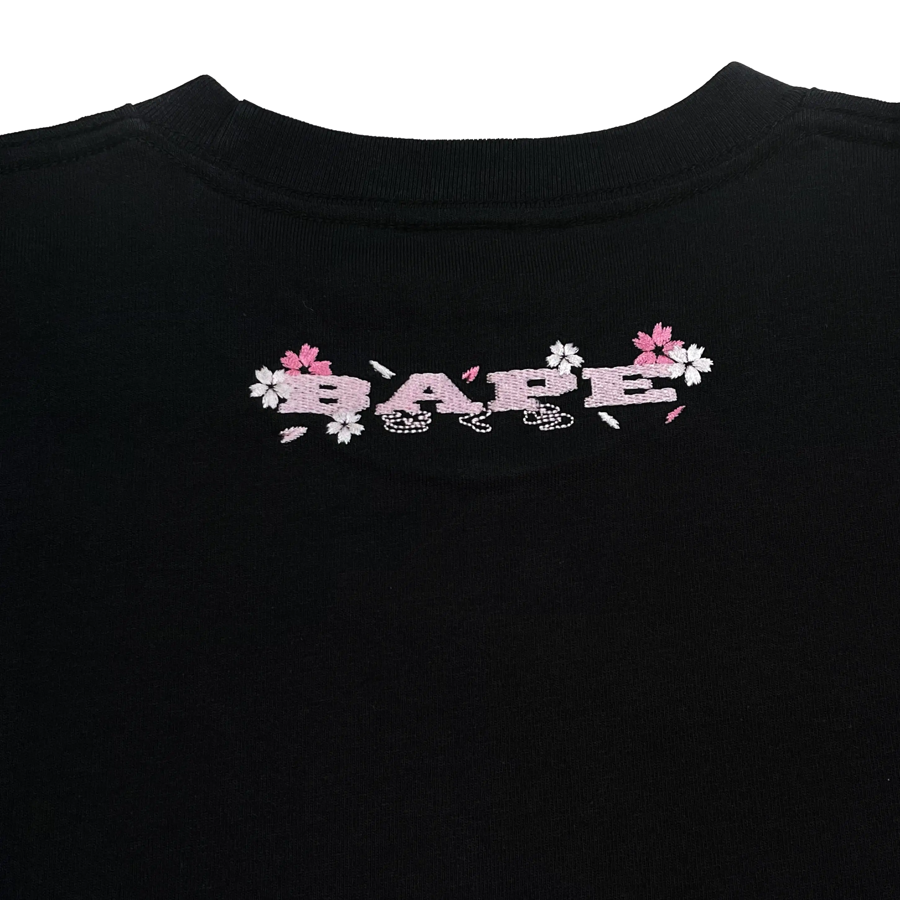 BATHING APE Sakura Photo Ape Head Tee Black (Japan Exclusive)