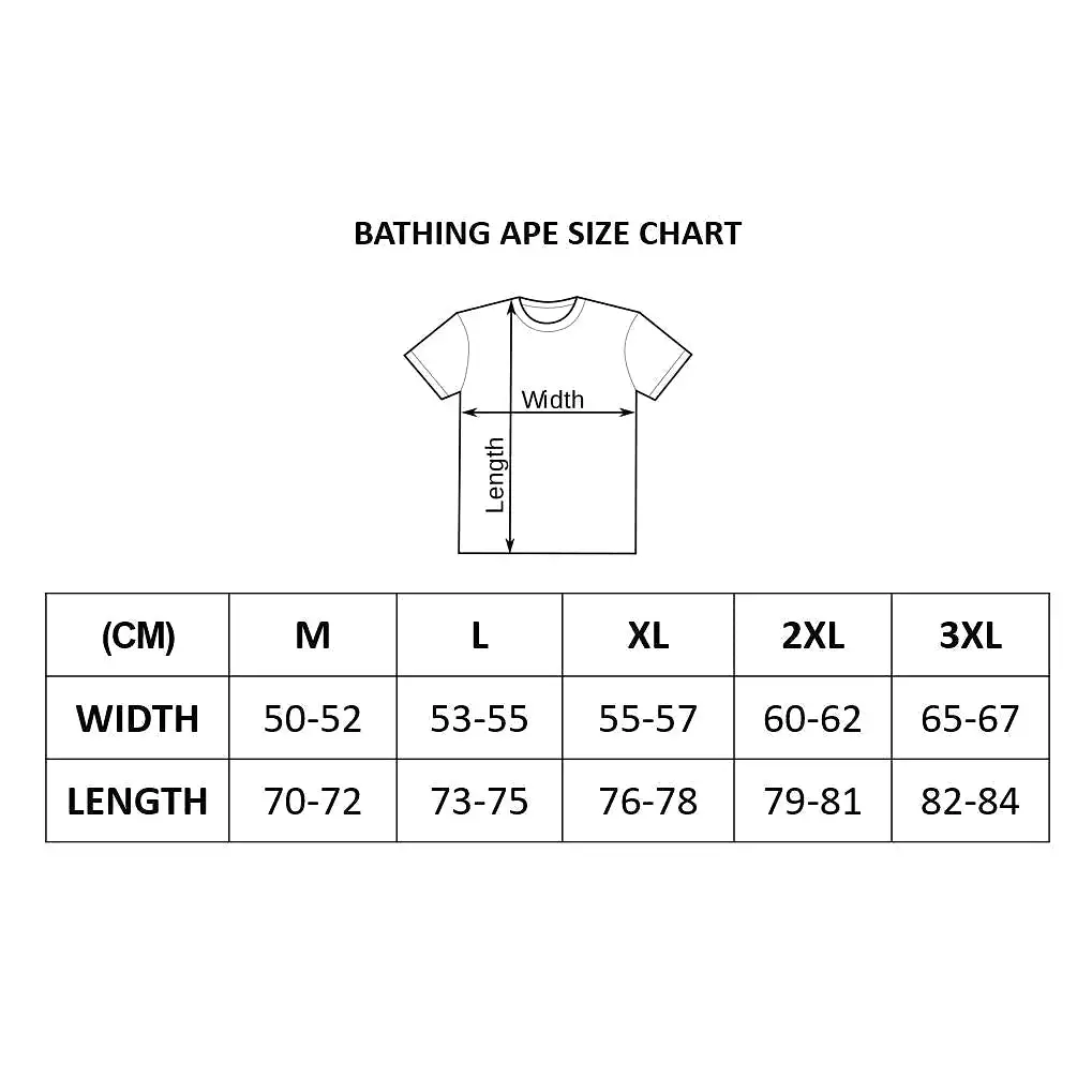 Bathing Ape Silhouette Tee Black (Japan Exclusive)