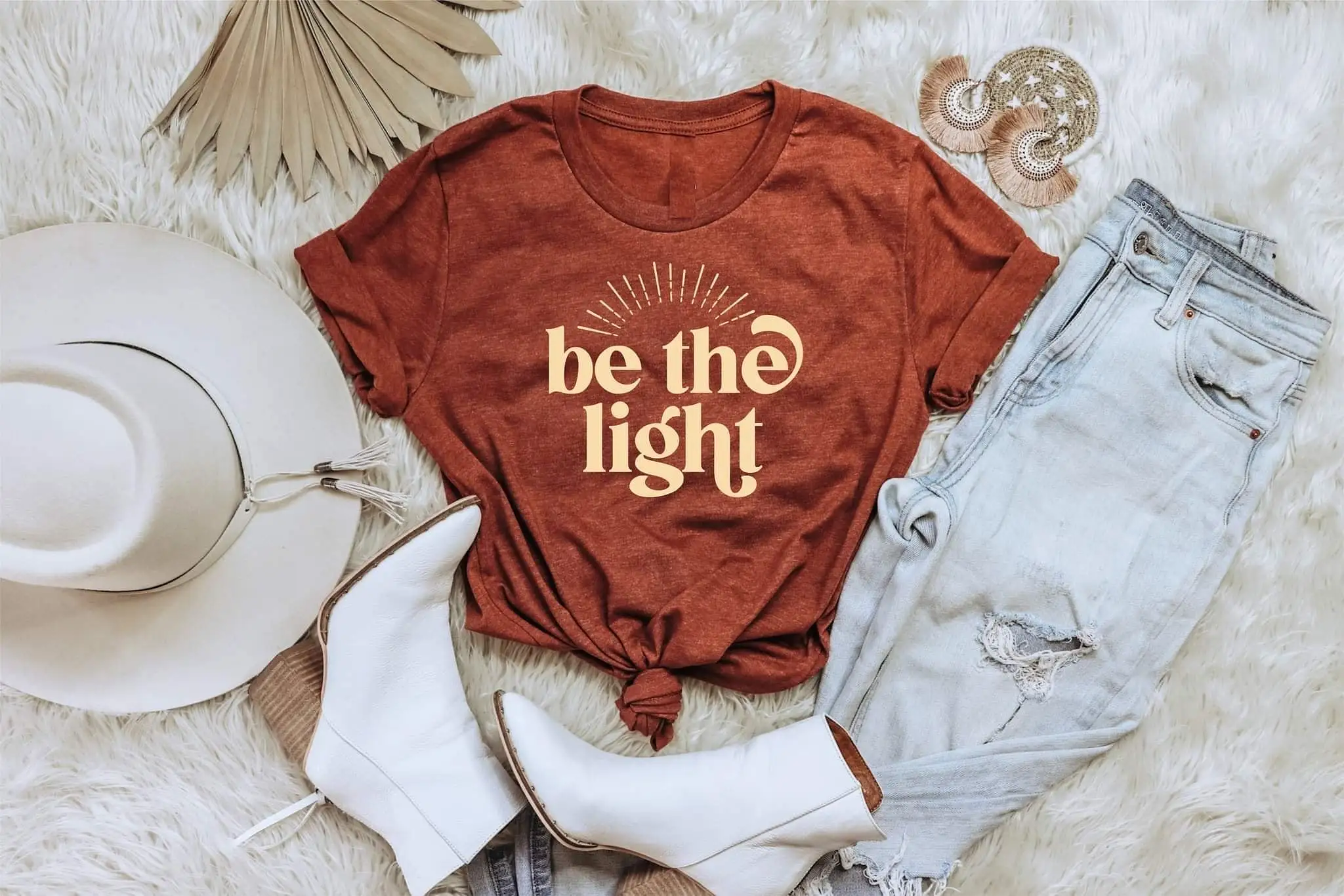 Be The Light Christian Tee