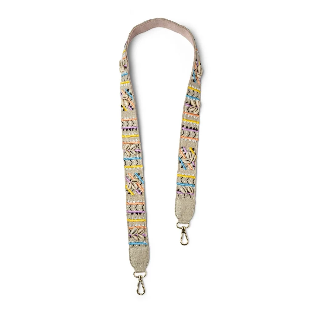 Beachside Embroidered Strap