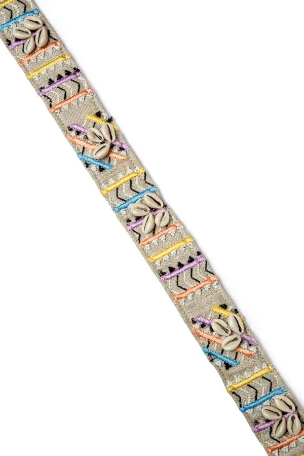 Beachside Embroidered Strap