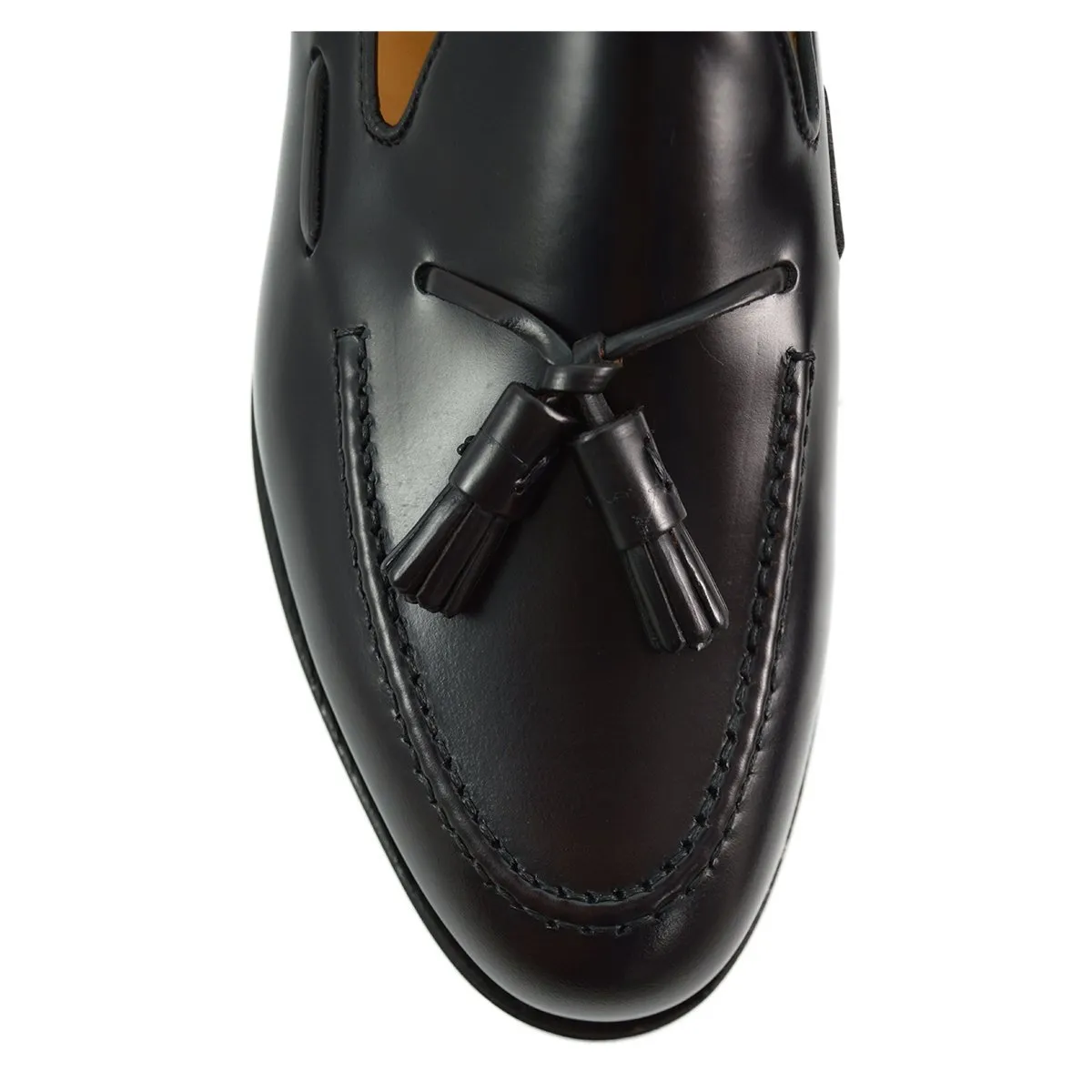 Berwick 1707 Tasselled Slip On (8491) - Dark Brown Rois Dainite