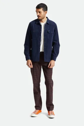 Bowery Corduroy L/S Flannel - Navy