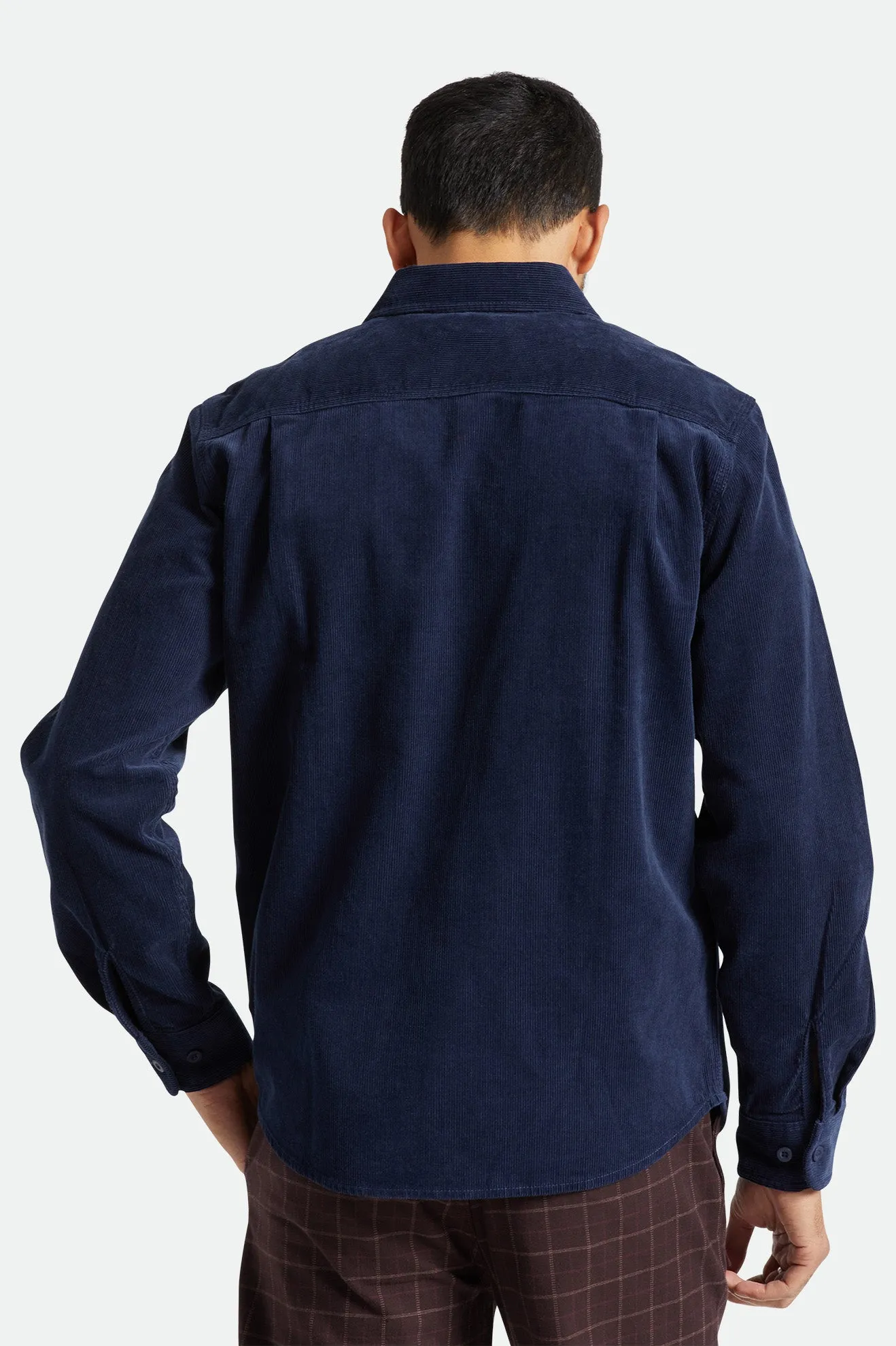 Bowery Corduroy L/S Flannel - Navy