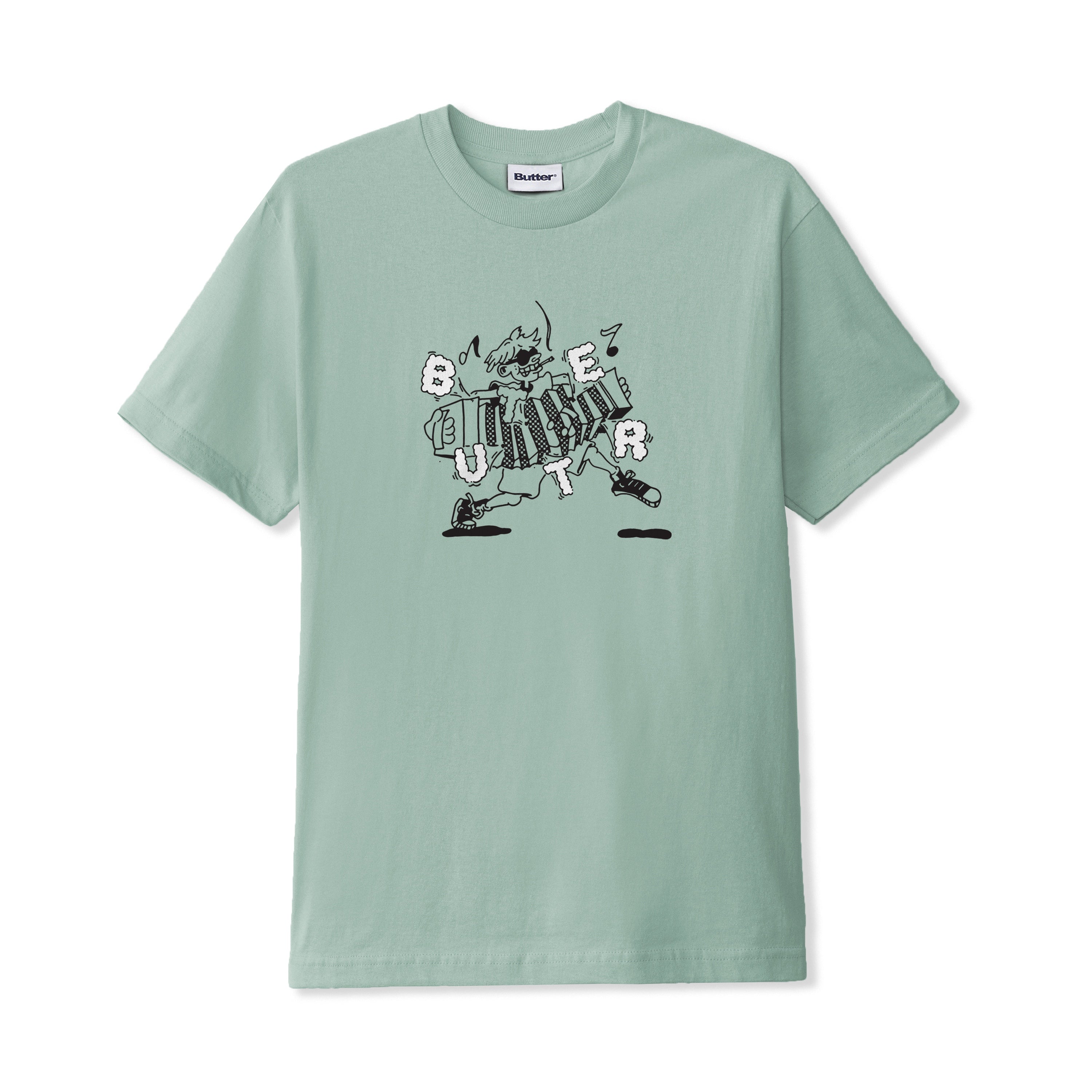 Butter Accordion Tee Ice