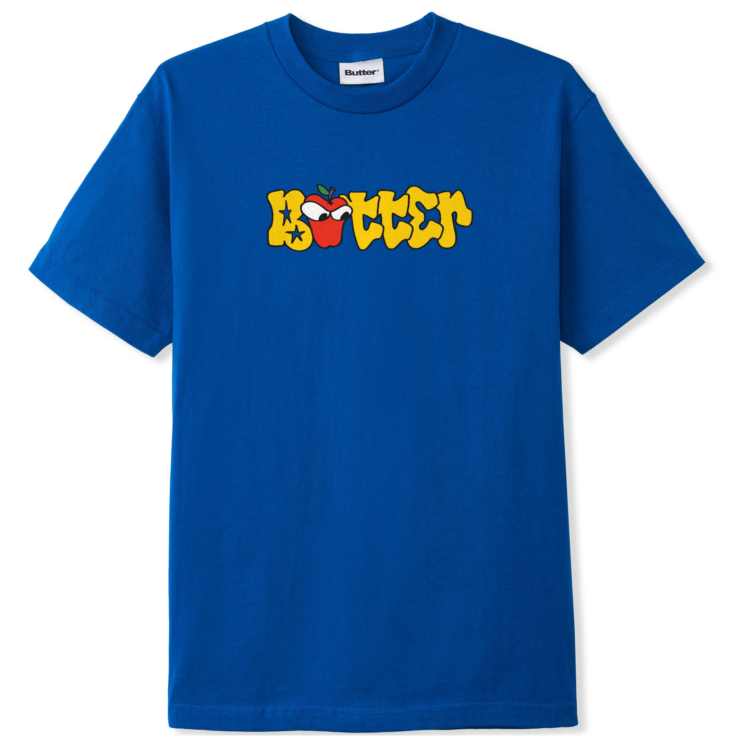 Butter Goods Big Apple Tee Royal Blue