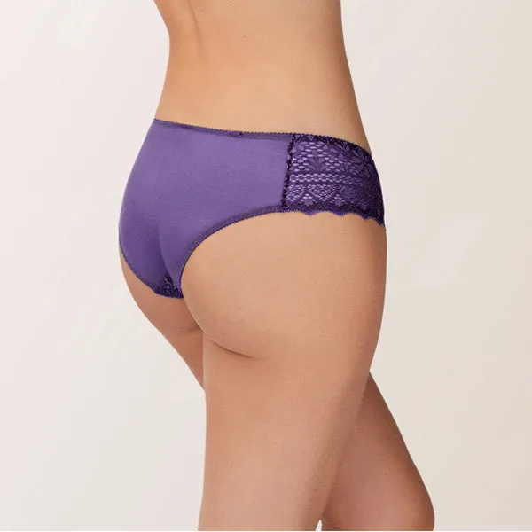 Cassiopee Dark Purple Brief