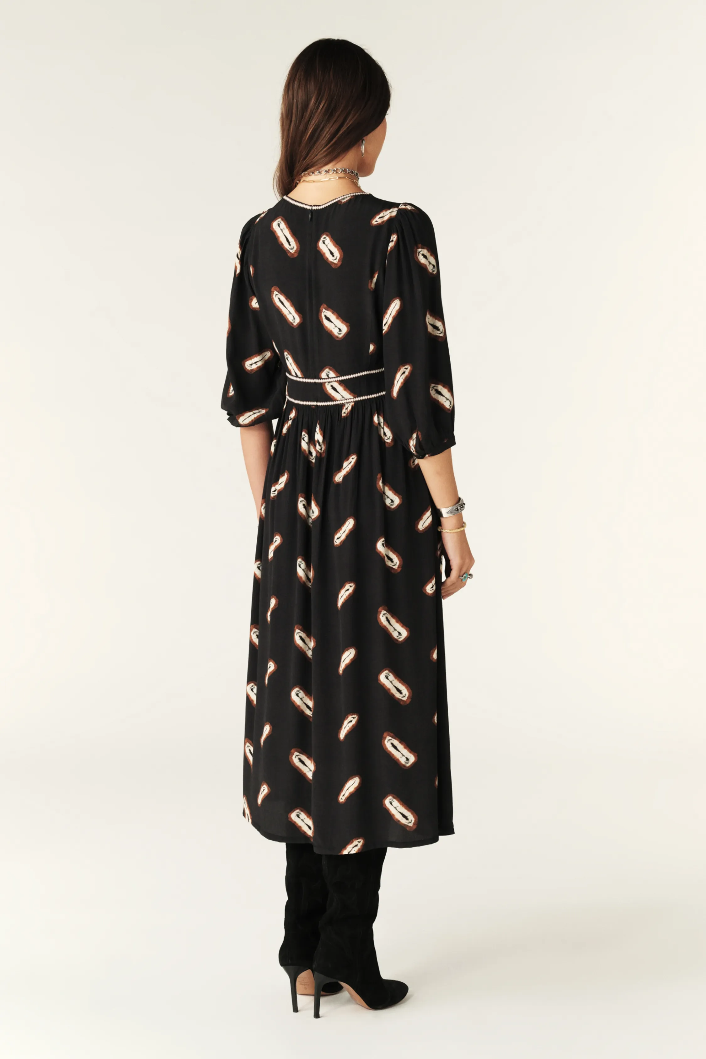 CASSIOPEE midi dress