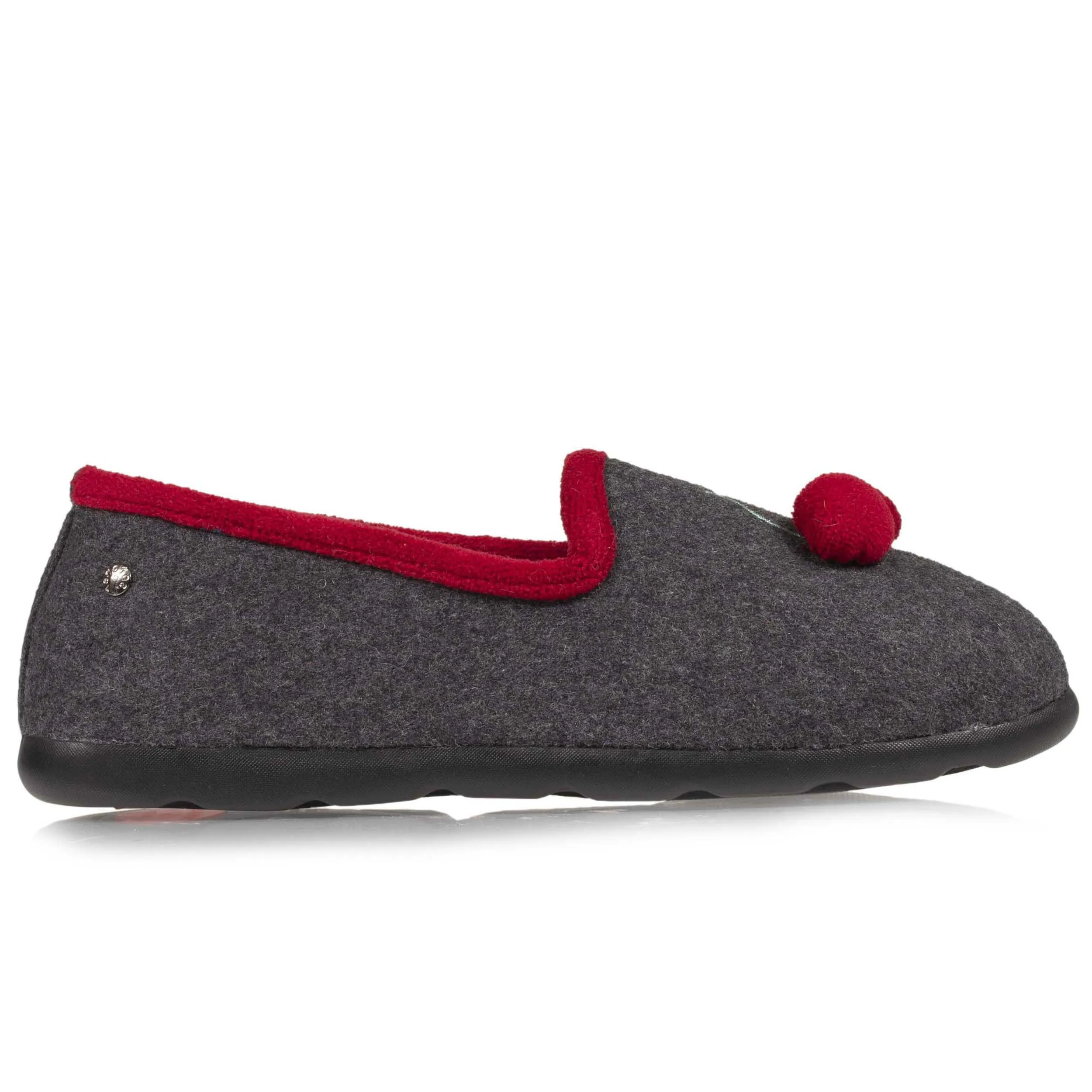 Chaussons charentaises Femme Cerises