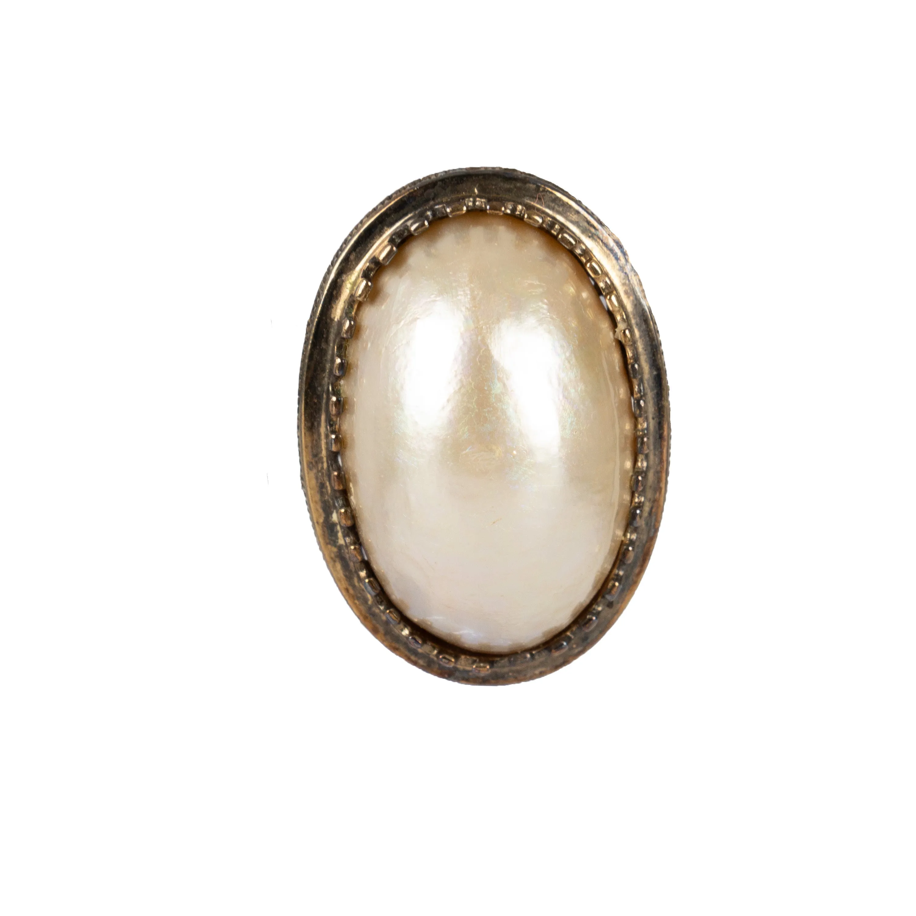 Collection Privée Vintage Faux Pearl Ring - '90s