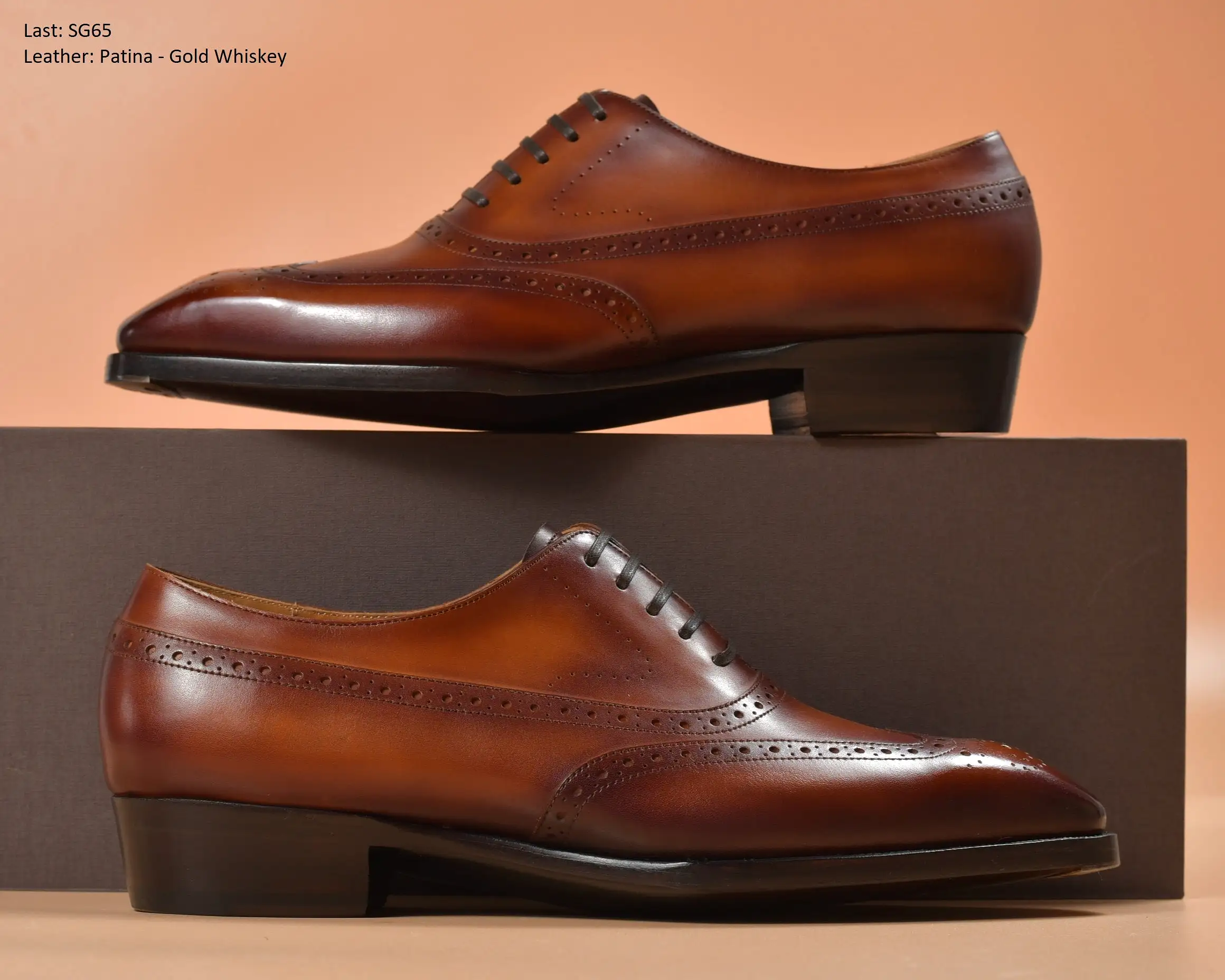 Duxton Balmoral Brogued Oxford Shoes