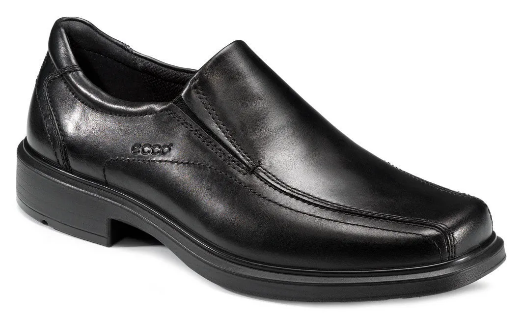 ECCO Helsinki Leather Slip On Dress Shoe - Black