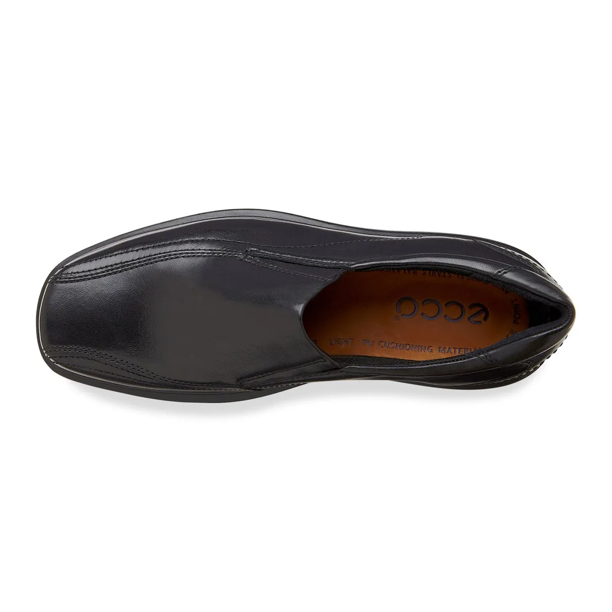 ECCO Helsinki Leather Slip On Dress Shoe - Black