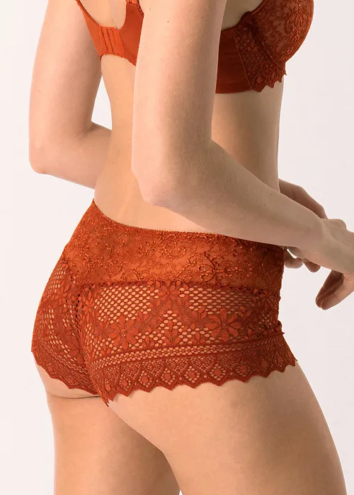 Empreinte Cassiopee Tangerine Lace Shorty ()