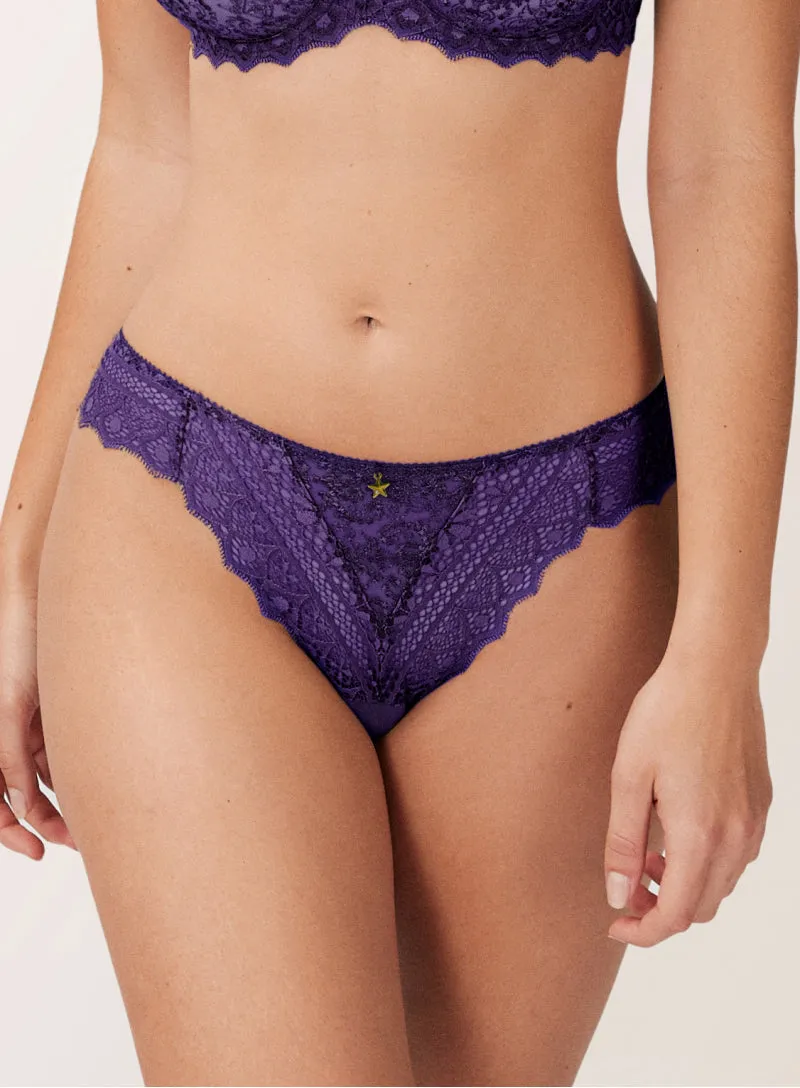 Empreinte Cassiopee Thong | DARK PURPLE