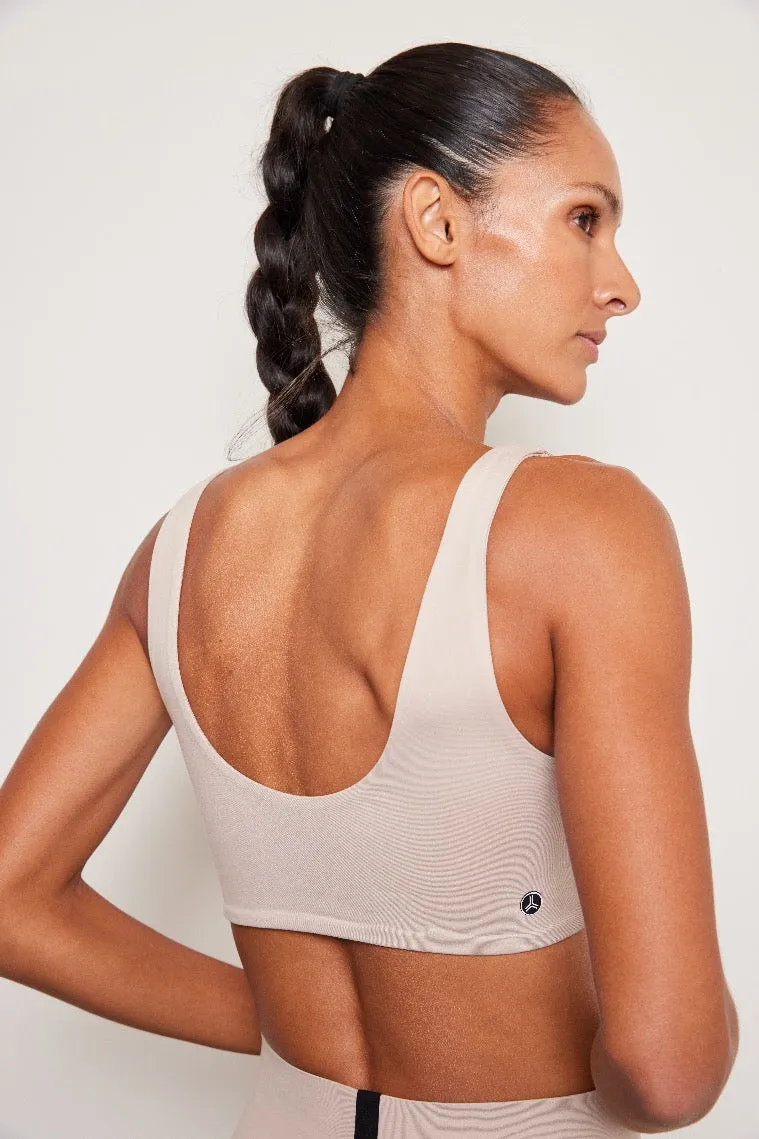 EQMT BrushedAura Scoop Neck Bra