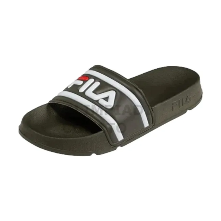 FILA MORRO BAY SLIPPER Ciabatte Mare Piscina Fascia con Logo Verde Oliva