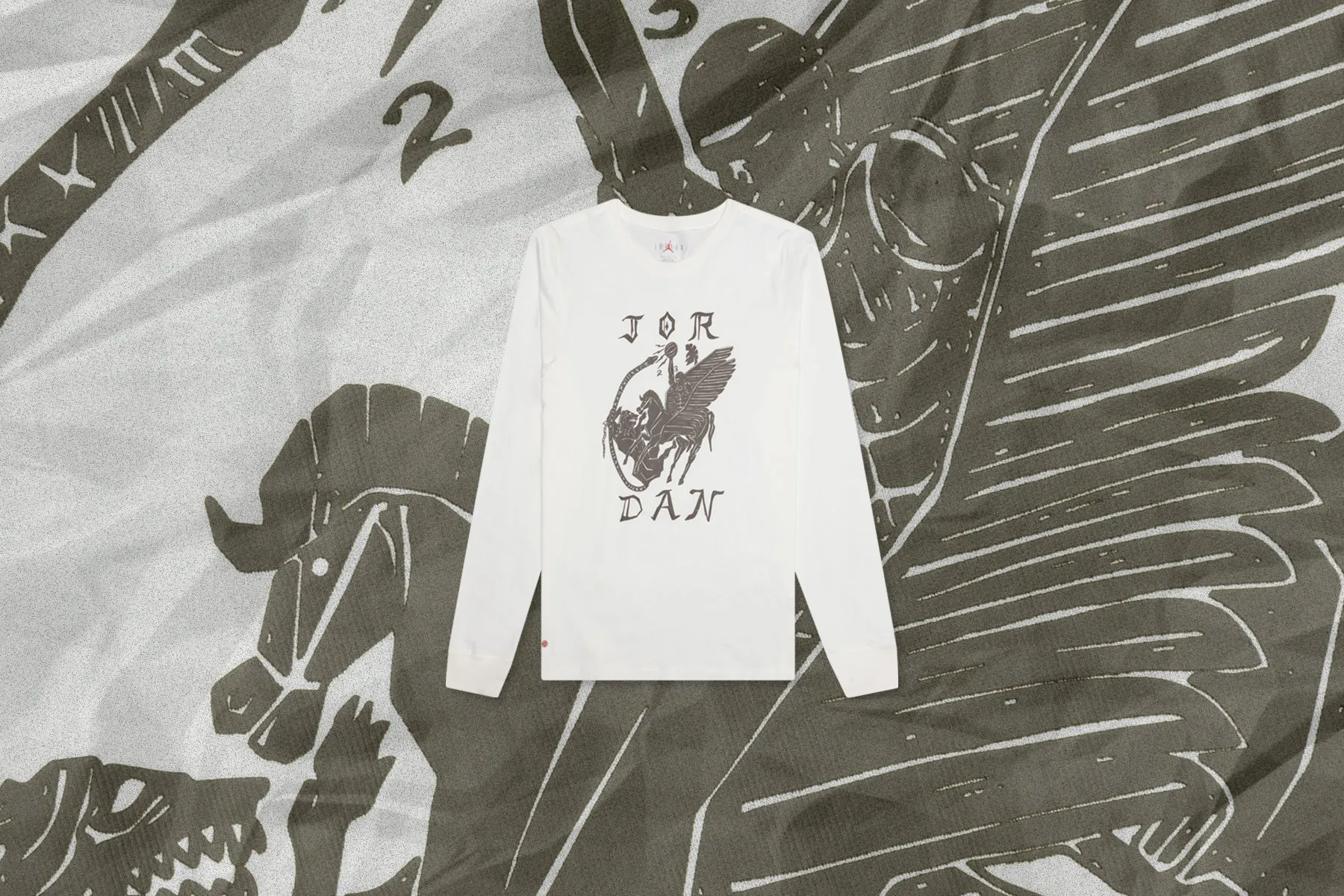 Flight x Umar Rashid Artist Series L/S Tee - Sail