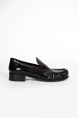 Initial Loafers Black