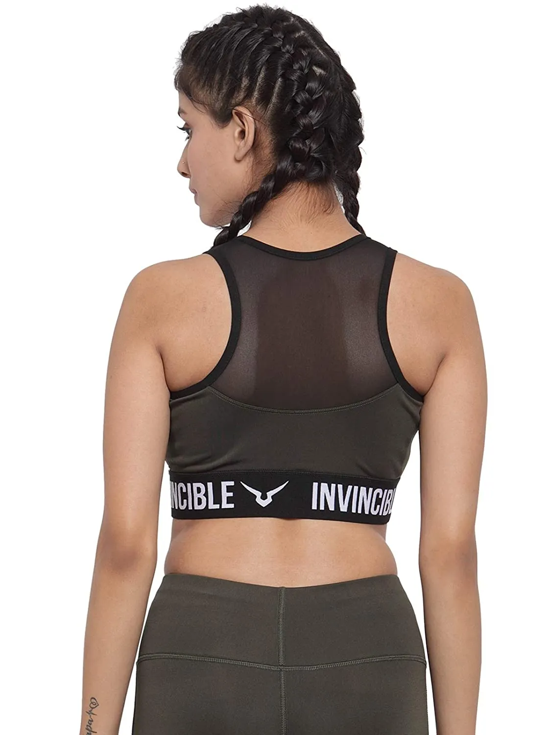 Invincible Women’s Mesh Back Sports Bra