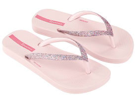 Ipanema Kid's Ana Sparkle Flip Flop - Light Pink / Glitter Pink