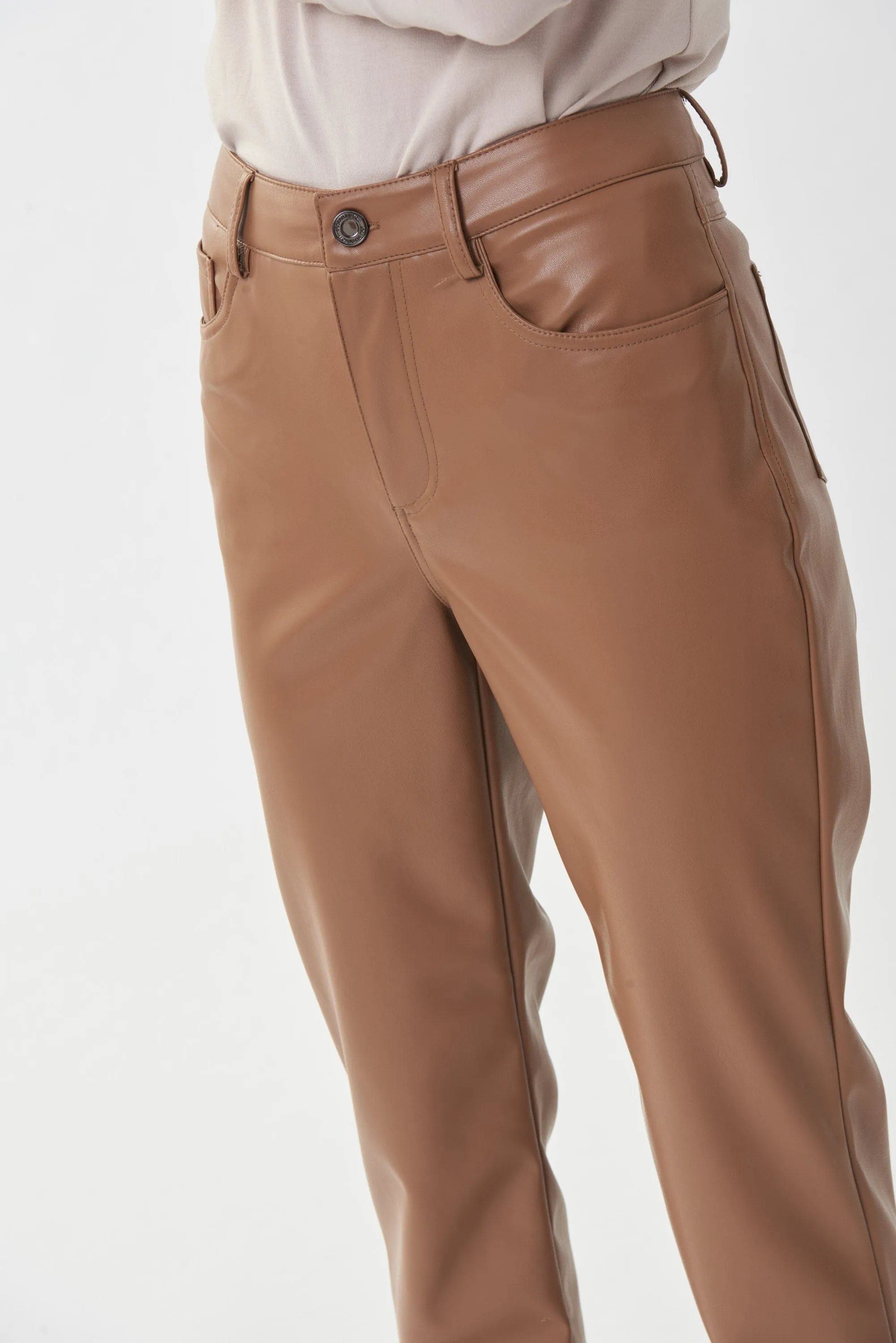 Joseph Ribkoff Faux Leather Pant - 223921 (T)