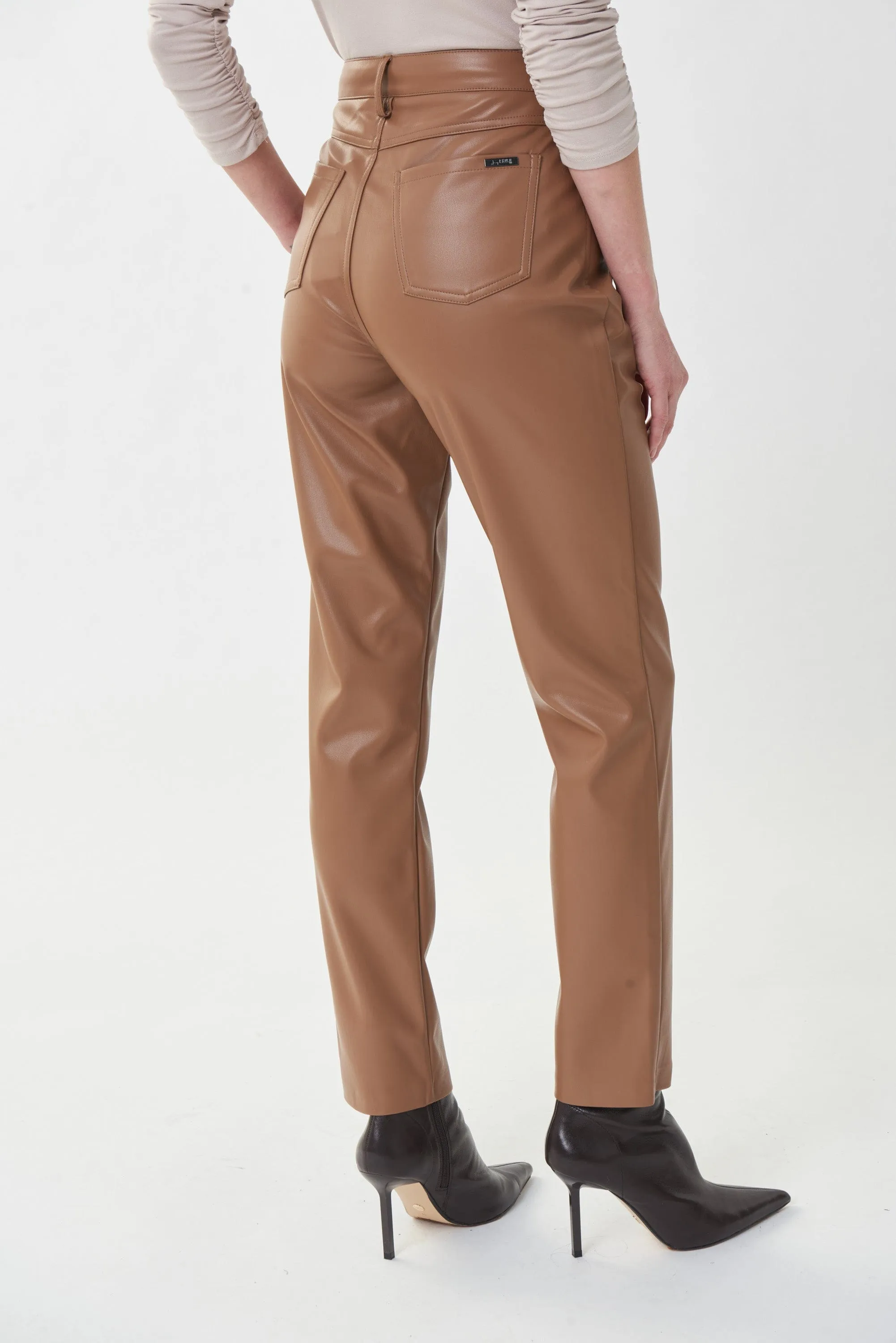 Joseph Ribkoff Faux Leather Pant - 223921 (T)