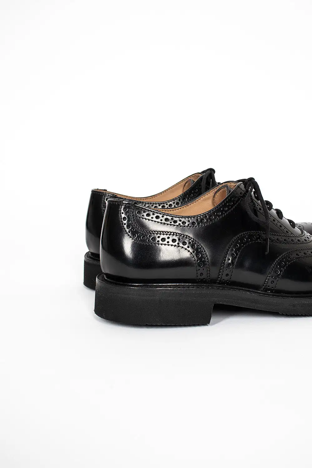 Kara Bookbinder Brogue Black