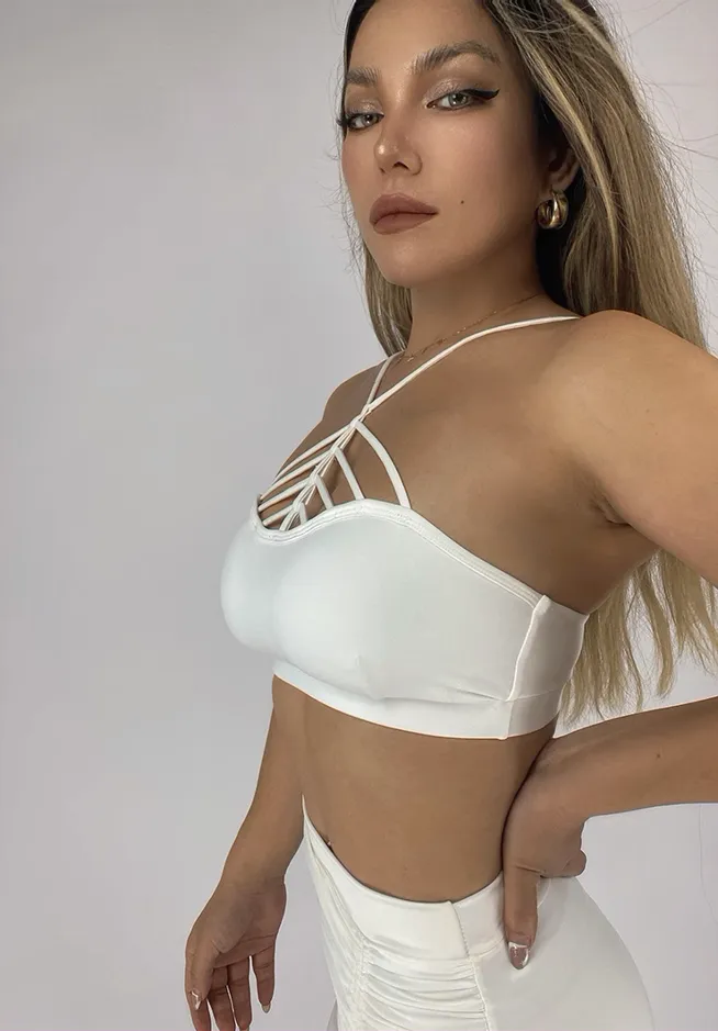 La Fitwear Set Date Night White