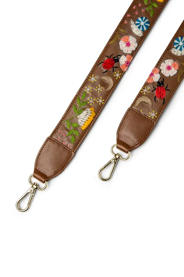 Ladybird Embroidered Strap