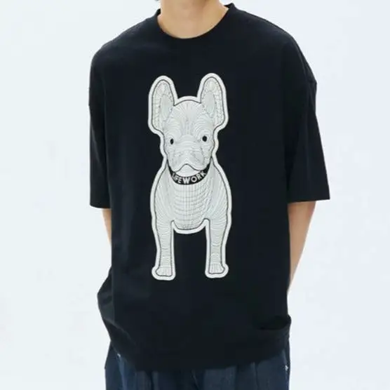 LifeWork Bulldog Tee Black