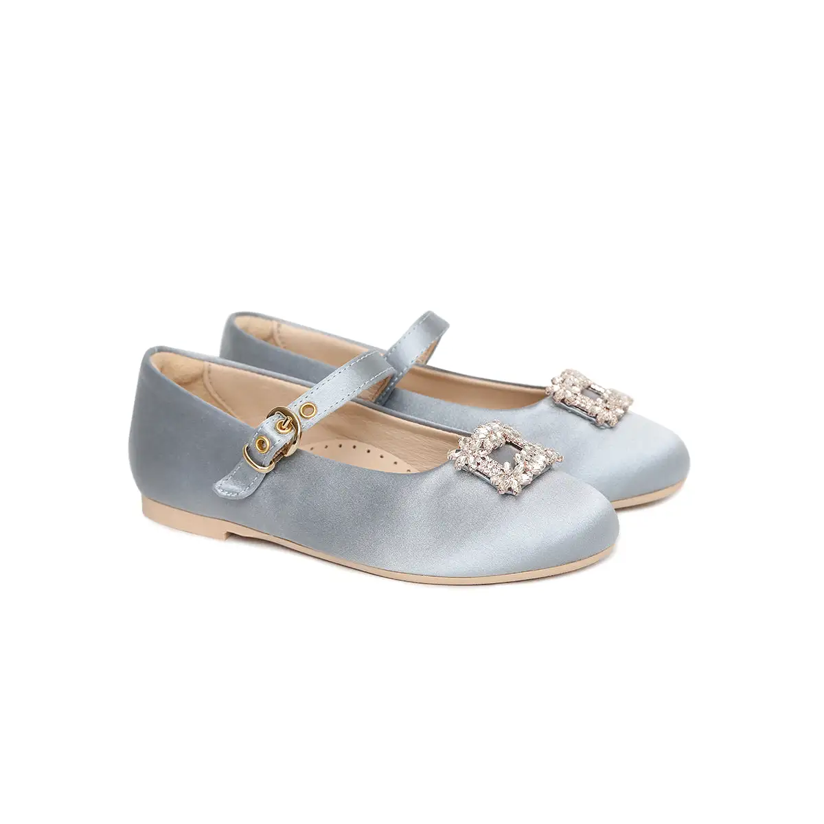 Lila Satin Shoes