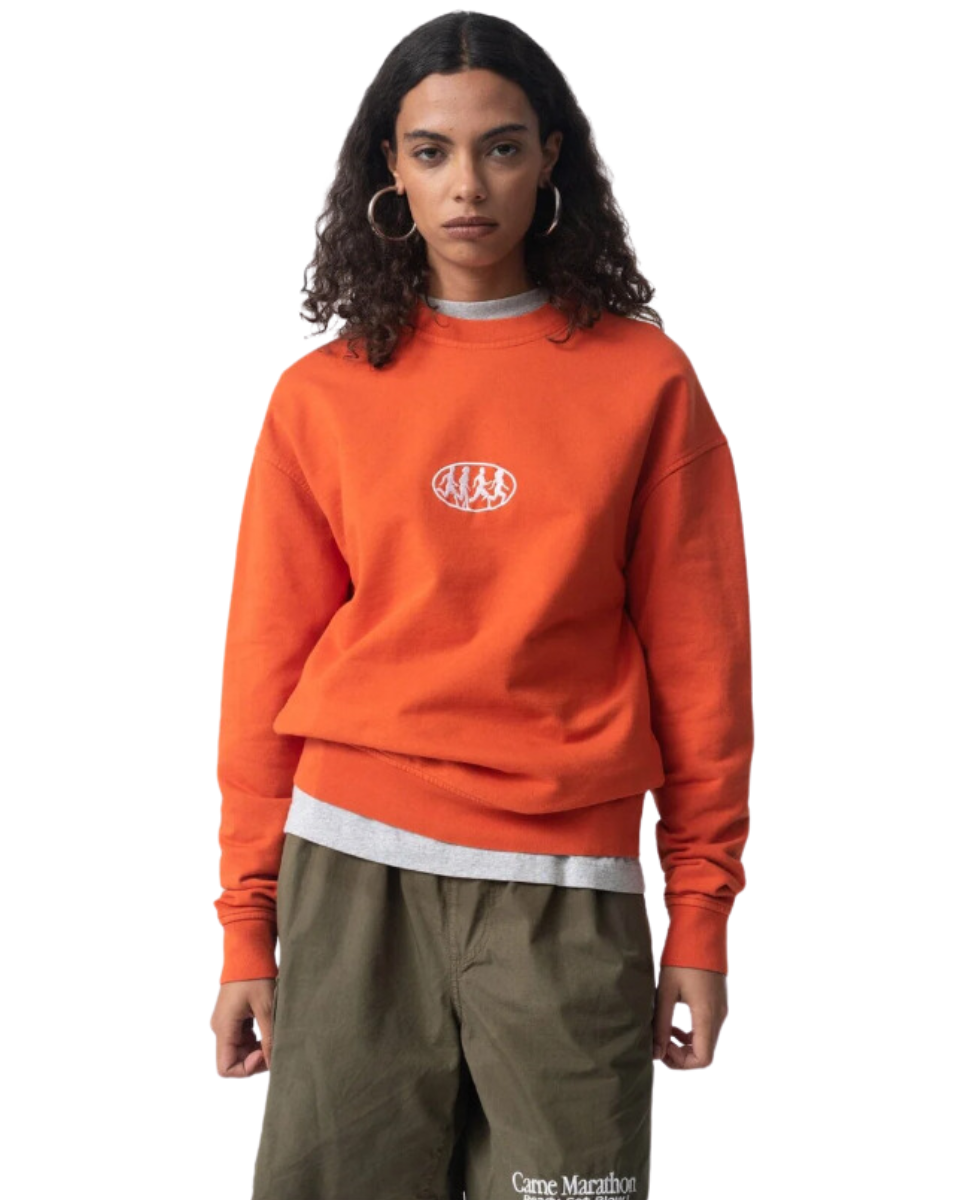 Marathon Sweatshirt Washed Orange