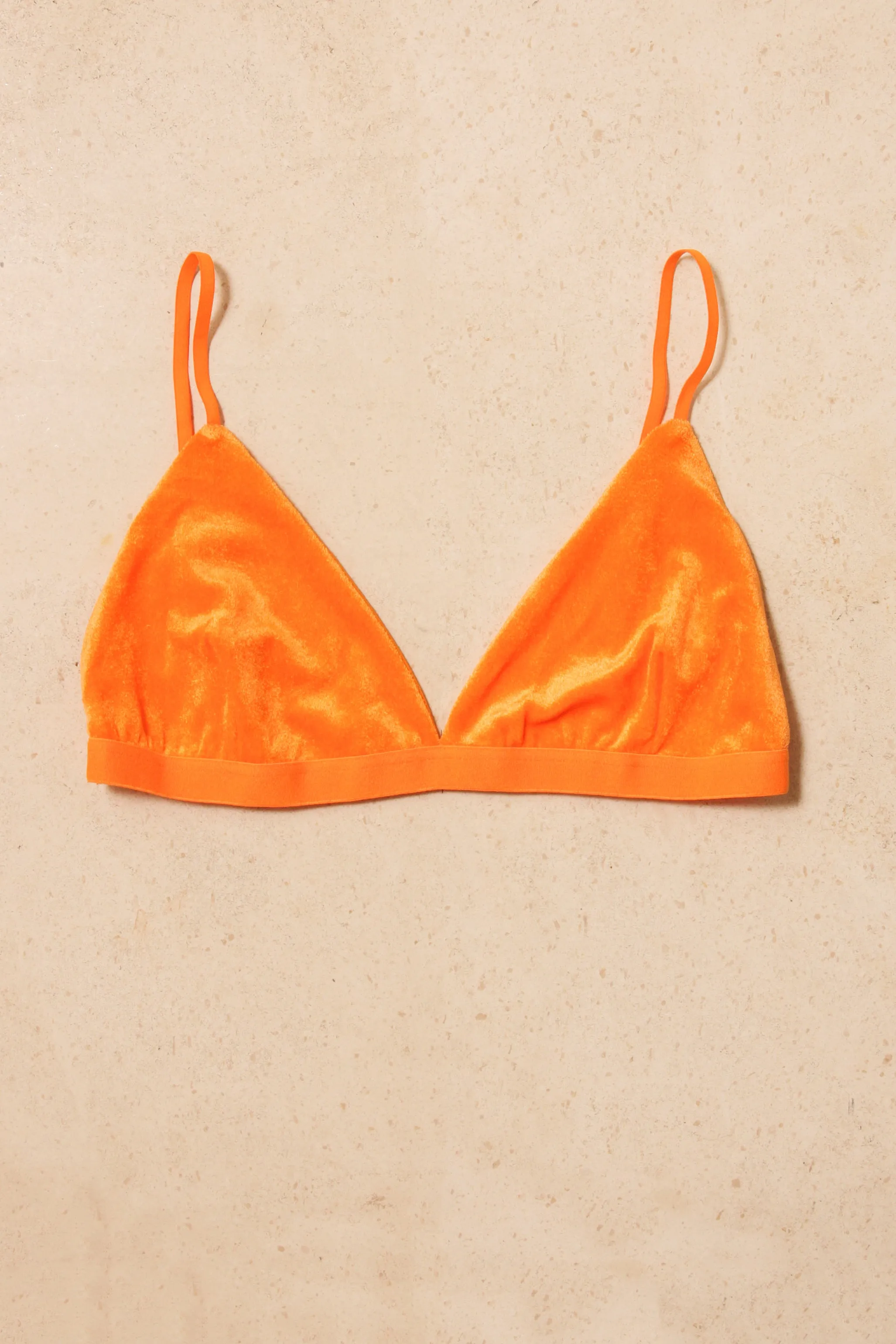 Mississippi Bra Orange Velour