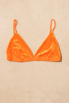 Mississippi Bra Orange Velour