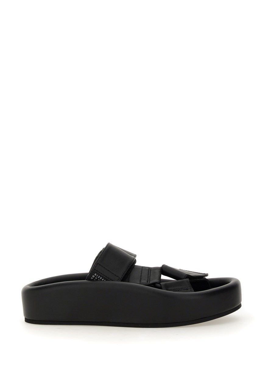 MM6 MAISON MARGIELA    SLIP-ON SANDAL WITH PLATFORM