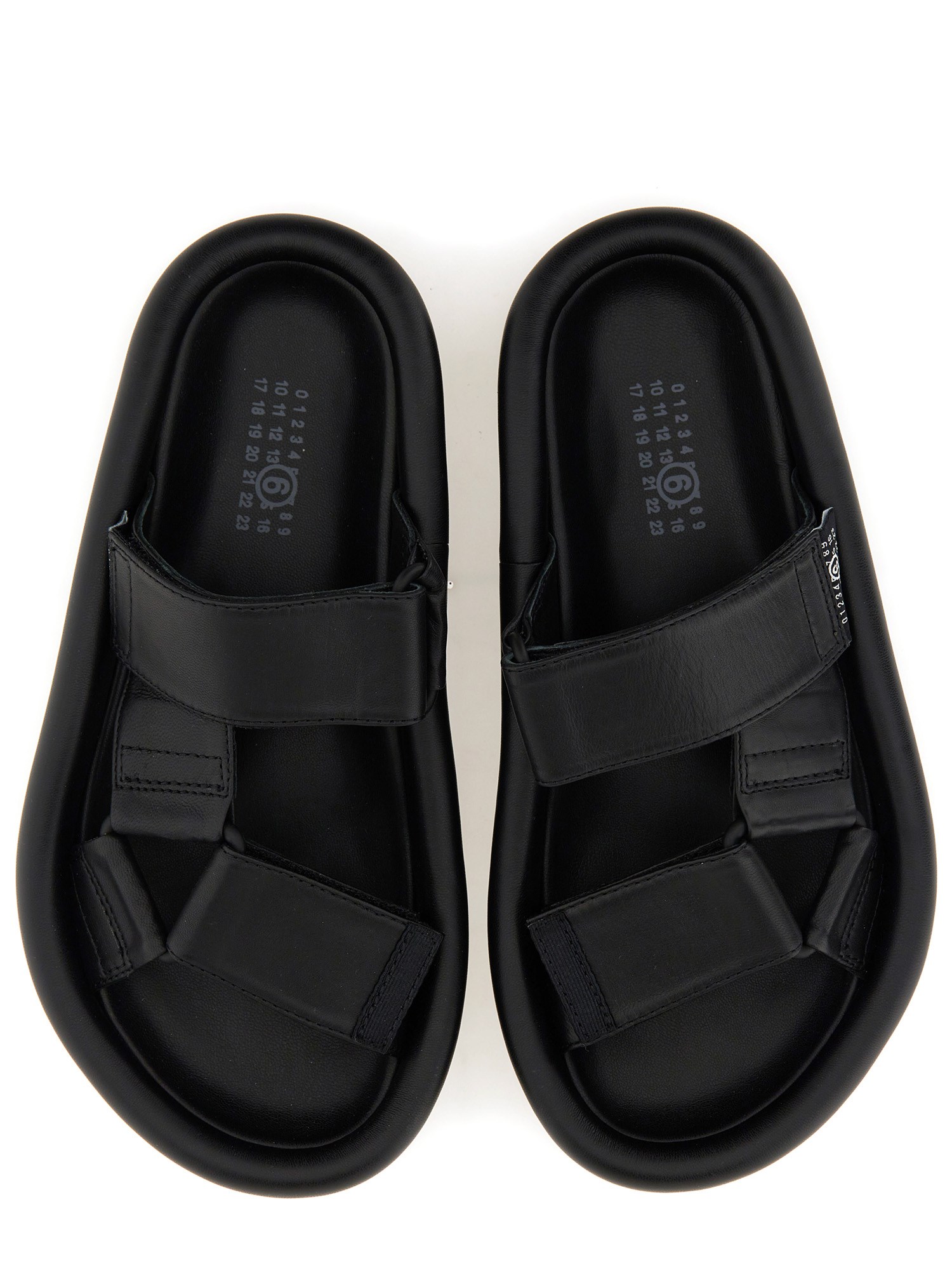 MM6 MAISON MARGIELA    SLIP-ON SANDAL WITH PLATFORM