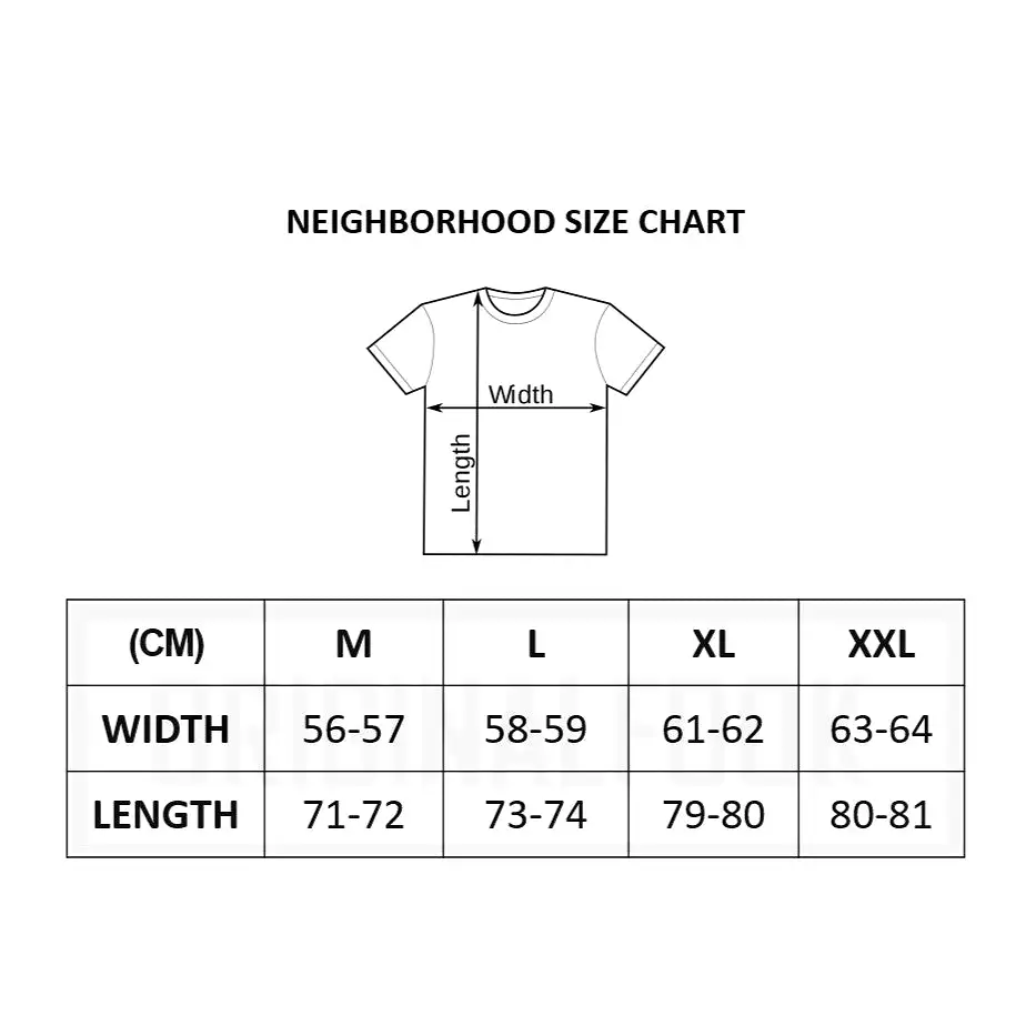 Neighborhood NH-1 LS Long Sleeve Tee Black