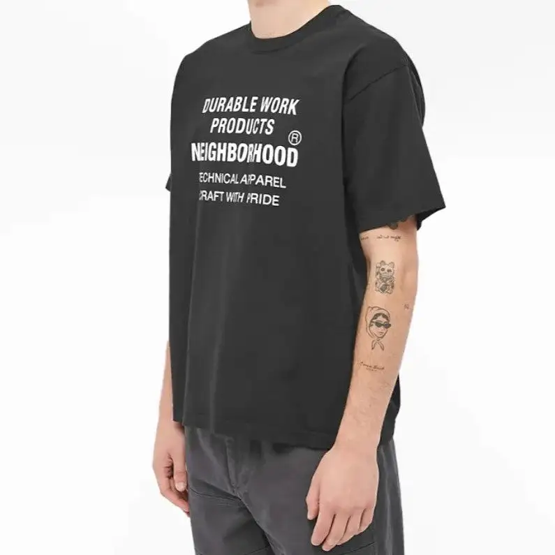 Neighborhood NH-8 SS Tee Black