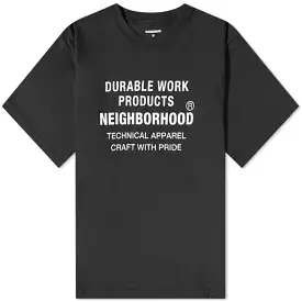 Neighborhood NH-8 SS Tee Black