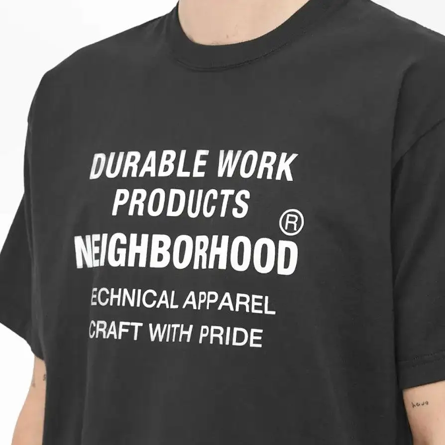 Neighborhood NH-8 SS Tee Black