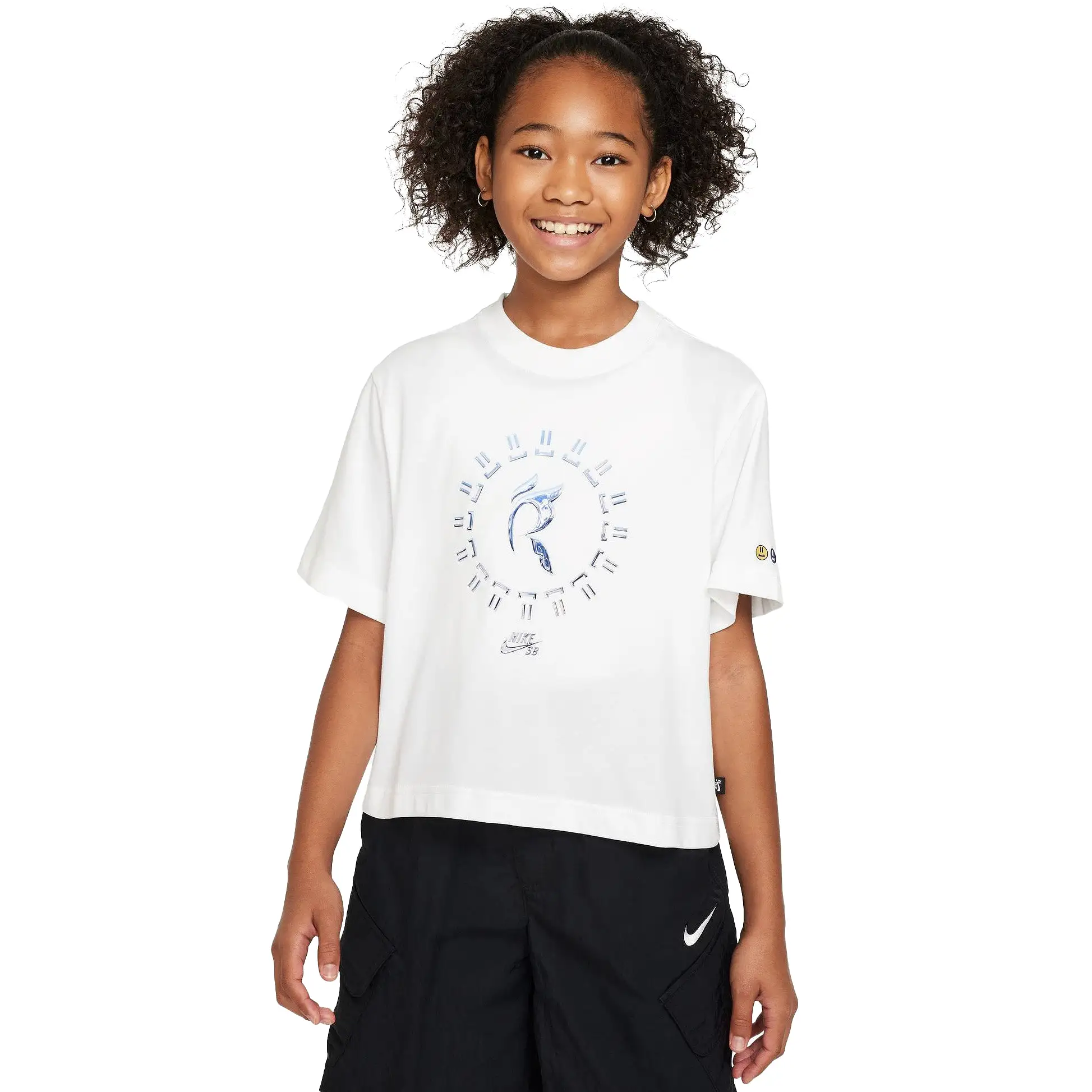 Nike SB Rayssa Kids Boxy Tee White