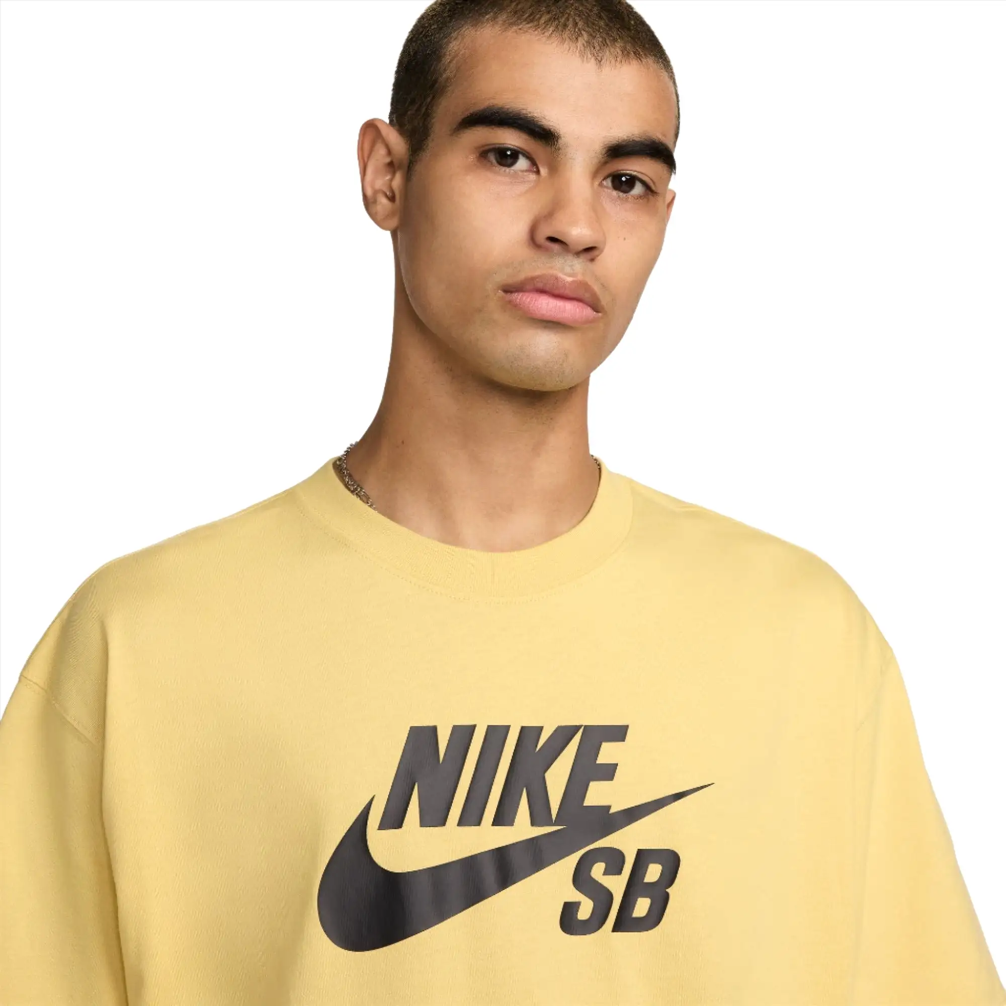 Nike SB Tee Logo HBR Saturn Gold